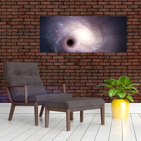 Obraz - Špirálna galaxia (120x50 cm)