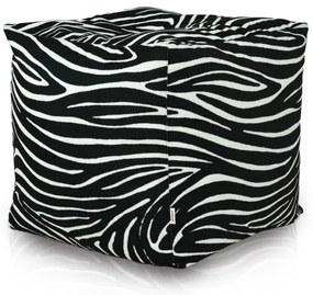 Taburetka Cubo zebra