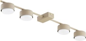 Brilagi - LED bodové svietidlo MONO 4xGX53/12W/230V béžová
