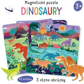 Magnetické puzzle Dinosaury