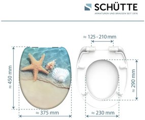 Schütte WC doska (pláž)  (100335900)