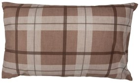 Béžová obliečka na vankúš s jeleňom Merry Christmas - 30*50 cm