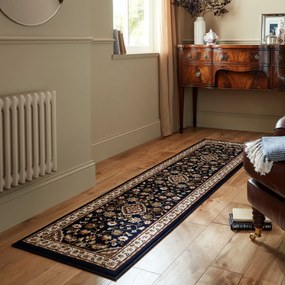 Flair Rugs, Behúň Sincerity Royale Sherborne Blue, 66x300, modrá, chodba / predsieň