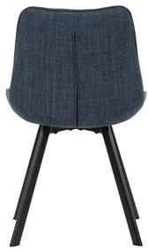 Autronic BONTEC Jedálenská stolička, modrá, látka, HC-465 BLUE2 Farba: Šedá