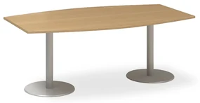 Konferenčný stôl ProOffice 80/110 x 200 x 74,2 cm, buk