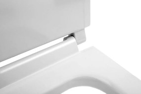 Isvea, PURITY WC sedátko, SLIM, Soft Close, biela, 40S80200I