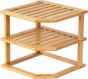 Rohová kuchynská polica DEDAL