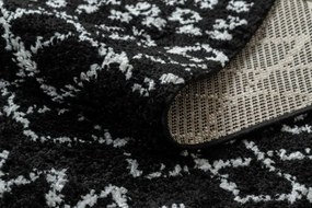 Behúň BERBER ETHNIC G3802 čierny Fredzle berber marokánsky