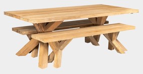 SPIDER+lavice set - zostava z teaku