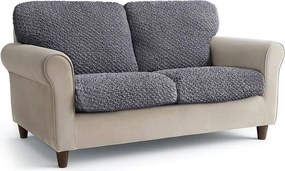 Bielastické poťahy MODULO tmavosivé úzky otoman (65-95 cm x 135-190 cm)