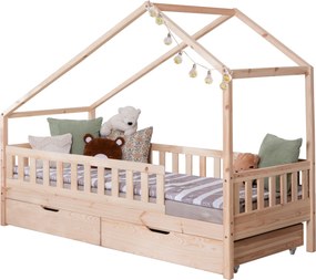XXXLutz DOMČEKOVÁ POSTEĽ, 120/200 cm prírodná farba Livetastic - Detské izby - 000406008144