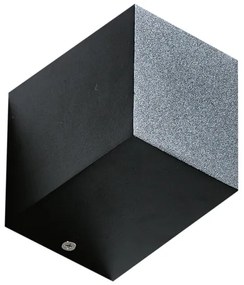 Azzardo AZ4267 - Vonkajšie nástenné svietidlo RIMINI 1xGU10/35W/230V IP54 hranatý