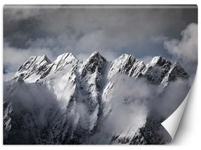 Fototapeta, Hory v zimě - 150x105 cm