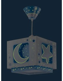 Dalber 63232T - Detský luster MOON LIGHT 1xE27/60W/230V