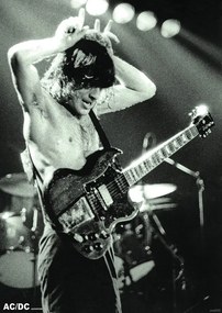 Plagát, Obraz - AC/DC - Angus Young 1979, (59.4 x 84 cm)