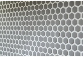Sklenená mozaika CUBA HX15G ŠEDÁ 29x29,5 cm