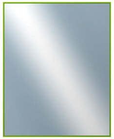 DANTIK - Zrkadlo v rámu, rozmer s rámom 80x100 cm z lišty NIELSEN zelená (7269207)