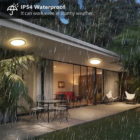 Brilagi - LED kúpeľňové svietidlo ULTRA SLIM LED/12W/230V pr. 22,5 cm zlaté IP54