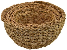 Sada 3 misiek z morskej trávy