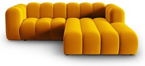 Žltá rohová pohovka (pravý roh) Lupine – Micadoni Home