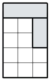 PROXIMA.store - Leňoška I UMBRIA TYP ROHU: Pravý, SKUPINA LÁTOK: Skupina 1