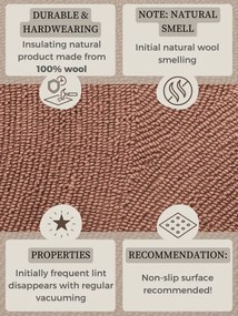 Koberec Hanse Home Calmio ružový