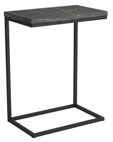 Príručný stolík Diodor 66, Farba políc:: čierny / tmavý mramor Mirjan24 5902928097528