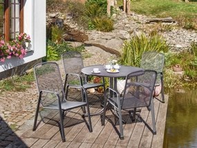 Marimex | Záhradný stôl Tavio 160 cm + 6x pevné kreslo Savoy Basic | 11640037