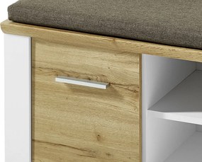 Nízky botník Materio, s podsedákom