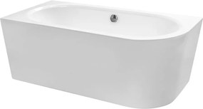 Besco Akrylátová voľne stojaca vaňa Avita A-Line CC/NP 150x75 (160x75, 170x75), napúšťanie cez prepad BESCO-Typ výpuste: McAlpine Click-Clack s napúš…