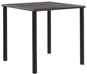 Stôl „Menton Black", 75 x 75 x 74 cm