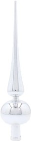 Špic na vianočný stromček 30cm Silver