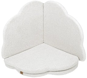 Biela detská hracia podložka 160x160 cm – Meowbaby