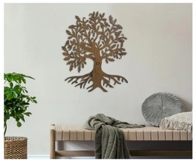 Li-Go 5739/DUB2 - LED Stmievateľná nástenná dekorácia LED/10W/230V 68x80 cm dub