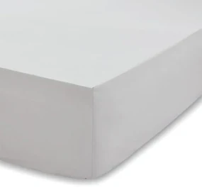 Sivá plachta z organickej bavlny Bianca Organic, 135 x 190 cm