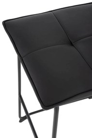 Barová stolička olu 73 cm čierna MUZZA