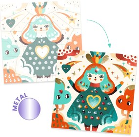 Kreatívna hra s metalickou fóliou a kamienkami - Harmónia