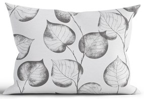 Bavlnená obliečka na vankúš Renforcé 50 x 70 cm - Eliot tmavo sivý