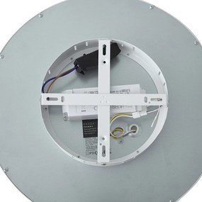 Inteligentný LED panel biely 40 cm vrátane LED stmievania na teplé svetlo s diaľkovým ovládaním - Knob