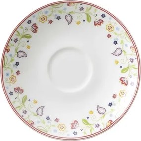 Espresso podšálka Shanti Doppio 12 cm, farebné kvety%
