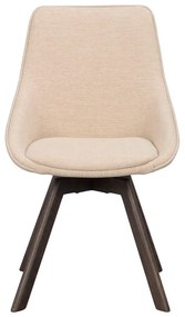 Béžové jedálenské stoličky v súprave 2 ks Alison – Rowico