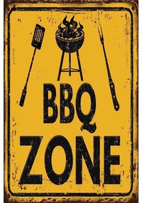 Ceduľa BBQ Zone