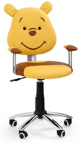 Detská stolička Kausi (žltá + hnedá). Vlastná spoľahlivá doprava až k Vám domov. 769840
