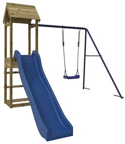 Vonkajšia súprava na hranie impregnovaná borovica