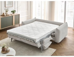 Svetlosivá rozkladacia pohovka 214 cm Ernest – Bobochic Paris