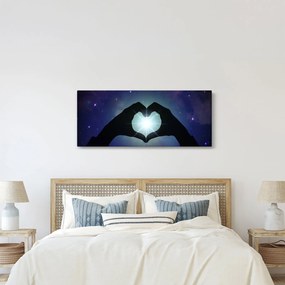 Obraz - Symbolická láska (120x50 cm)