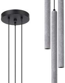 Sollux SL.1273 - Luster na lanku PASTELO 3xG9/8W/230V betón