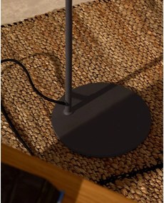 Čierna stojacia lampa (výška 147 cm) Manie – Kave Home