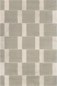 Sivobéžový vlnený koberec 133x190 cm Agnus Pavement – Agnella