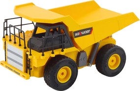 LEAN Toys Stavebné sklápacie auto diaľkovo ovládané RC svetlá LED 1:24